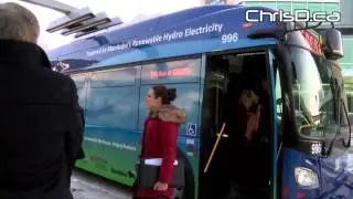 New Battery-Electric Buses - November 27, 2014 - Winnipeg, Manitoba