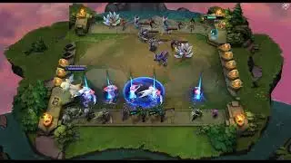TFT Set 1 - Knight, Ninja, Assassin. 23 Win Streak 95 HP.