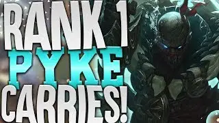 INSANE PYKE RANK 1 GAMEPLAY IN HIGH ELO WITH FOGGEDFTW2!!! - League Of Legends
