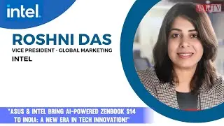 ASUS & Intel Bring AI-Powered Zenbook S14 to India: A New Era in Tech Innovation! | Roshni Das