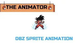 DBZ GOKU SPRITE ANIMATION