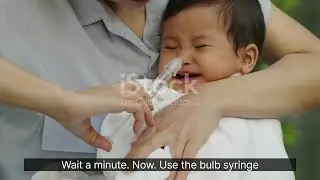 How to clear your baby's blocked nose step by step
