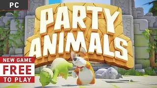 Party Animals Gameplay. Play with your friends Demo version Free!