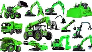 Construction Trucks Compilation, Telescopic, Bulldozer, Dump Truck, Grader, Ekskavator, Loader