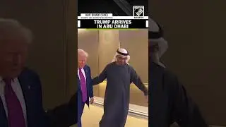 US President Donald Trump arrives in Abu Dhabi, meets UAE President Mohammed bin Zayed Al Nahyan