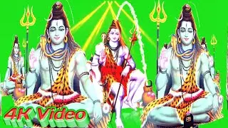 Shiv Shankar Animetion green screen video.