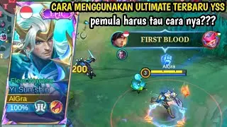 NEW CARA MENGGUNAKAN ULTIMATE TERBARU YSS||PEMULA HARUS TAU CARA DAN KERJA SKILL 3 YSS
