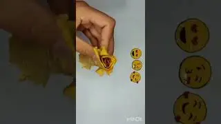 how to make roses with fall leaves #shorts #fallcrafts #autumnleaves #viral