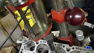 Sbc 327 hardened exhaust seat install