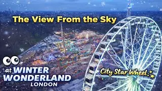The View From the Sky at Winter Wonderland London 🎡✨
