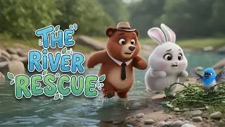 Saving the Little Bird! | Cute Bear & Bunny Rescue Mission! | Fedora & Fur 🐻🐰 Ep 5 #3DAnimation