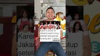 Karen&rsquo;s Diner TUTUP?! Belom sampe 1 tahun? #shorts