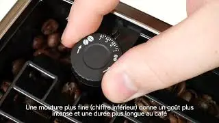 Magnifica S & Magnifica Smart S | Comment r&eacute;glez-vous le niveau de mouture sur votre machine?