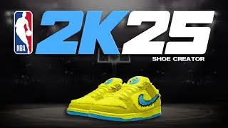 NBA 2K25 Shoe Creator - How to make Grateful Dead x Nike SB Dunk Low 'Yellow Bear'