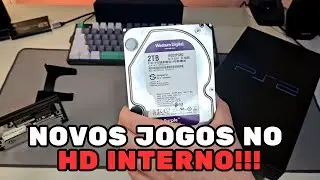 Como Adicionar Novos Jogos no HD Interno do PS2