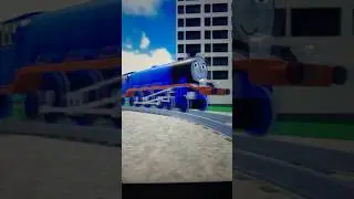 Gordon The Blue Engine Pulling Blue  Express Coaches