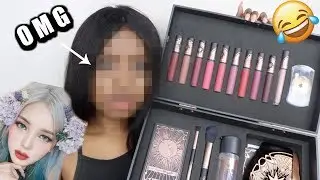 PONY SENT ME HER ENTIRE MAKEUP COLLECTION lmfao