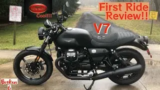 Moto Guzzi V7 Stone first ride, review!