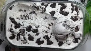 3 ingredients Oreo Ice Cream | Homemade Ice Cream Easy recipe