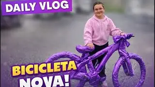 Carina ganhou uma bicicleta nova!! 200 &euro;