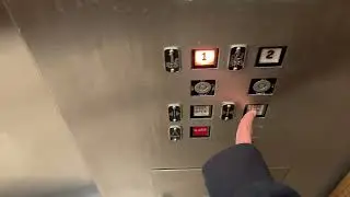 Montgomery elevator at Dillards East at Volusia Mall in Daytona Beach, Florida.