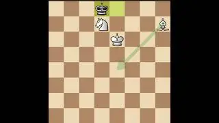 How to Win With1 Knight And 1 Bishop || Chess Trick || Win Chess with Knight And Bishop