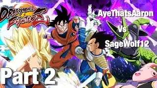 Going against My FighterZ Rival (SageWolf12) Part 2 | Dragon Ball FighterZ