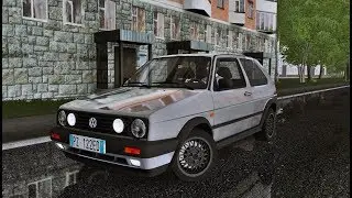 City Car Driving 1.5.5 - Volkswagen Golf II MK2 1.6D | Humid Drive | + Download [LINK] | 1080p & G27