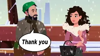 A Homeless Man by Our House and I Look Identical | Animated Delight Stories English