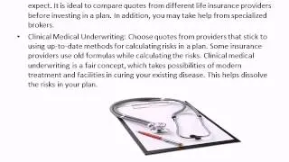 Some Facts About High Risk Life Insurance Plans