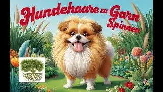 Hundewolle spinnen - Hundehaare zum Spinnen vorbereiten, f&uuml;r rasches und effizientes Spinnen