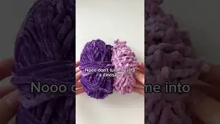Noo don&rsquo;t turn me into a dinosaur!😮 🦕 (Into a hat audio) #crochet #amigurumi #crochetlove