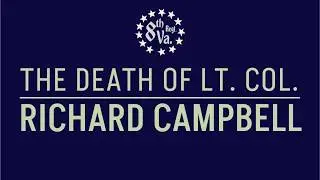 The Death of Richard Campbell