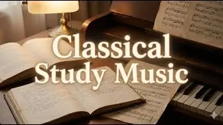 Classical Study Music for Focus & Reading 🎼 Calm Instrumentals for Deep Work