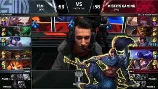 [GG] MSF Alphari (YASUO) vs TSM Hauntzer (Gnar) | 2017 World Championship Group Stage Day 7