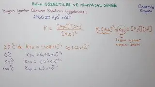 ANALİTİK KİMYA-Sulu Çözeltiler ve Kimyasal Denge-Kimyasal Denge 2