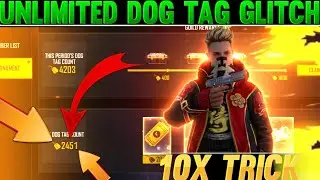 NEW DOG TAG GLITCH IN FREE FIRE AFTER OB39 UPDATE | GUILD GLORY KAISE BADHAI | DOG TAG TRICK