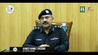 Mr. Ahmed Nawaz Cheema | DIG Traffic Karachi | Unveils Traffic Plan for | 12th IDEAS Pakistan 2024