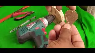 How to make Guitar Pick l Coconut l Hand made l at Home