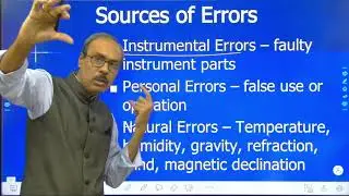 SVR U1 L4  Field Surveying - Accuracy and Errors