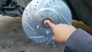 front brake rotors and pads replacement - TSX