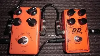 XOTIC BB Preamp & Caline CP-18 Orange Burst test