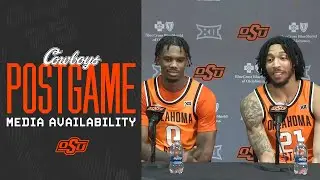 Jaylen Curry & Isaiah Coleman Media Availability | Oklahoma State Postgame vs. Texas A&M (11-9-2025)