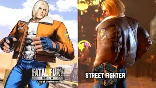 Street Fighter 6 vs Fatal Fury COTW - Terry Bogard Comparison