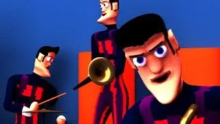 We Are Number One but it's poorly recreated with 3D CGI