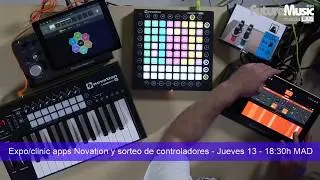 Warm-Up apps Novation iOS, expo en FutureMusic media[LAB]