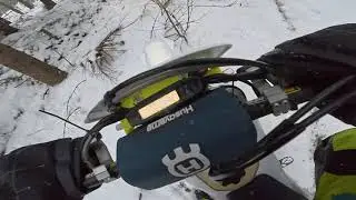 Affes snöspår halva första