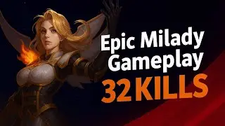 Epic Milady Gameplay 🔥 | 32 Kills | Best Epic Moments | Botla Rasel