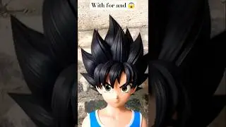 Anime Style Boy Figure 😱 | Realistic Cartoon Toy Look | Viral Shorts