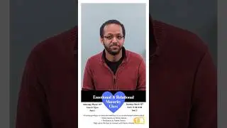 Emotional Maturity Class: Invitation
